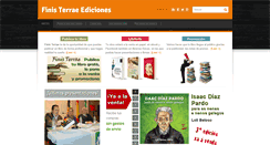 Desktop Screenshot of finisterraediciones.com