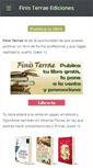 Mobile Screenshot of finisterraediciones.com